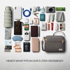 image:imageTravelon AntiTheft Heritage Small Crossbody BagPewter