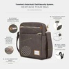 image:imageTravelon AntiTheft Heritage Tour BagPewter