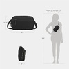 image:imageTravelon AntiTheft Metro Convertible Small Crossbody BagBlack