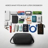 image:imageTravelon AntiTheft Metro Convertible Small Crossbody BagBlack