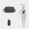 image:imageTravelon AntiTheft Metro Convertible Small Crossbody BagGray Heather