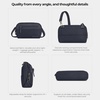image:imageTravelon AntiTheft Metro Convertible Small Crossbody BagNavy Heather