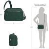 image:imageTravelon AntiTheft Metro Dome CrossbodyForest Heather