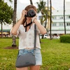 image:imageTravelon AntiTheft Metro Dome CrossbodyGray Heather