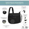 image:imageTravelon AntiTheft Metro Saddle CrossbodyBlack