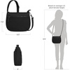 image:imageTravelon AntiTheft Metro Saddle CrossbodyBlack