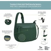 image:imageTravelon AntiTheft Metro Saddle CrossbodyForest Heather
