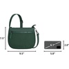 image:imageTravelon AntiTheft Metro Saddle CrossbodyForest Heather