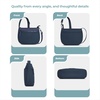 image:imageTravelon AntiTheft Metro Saddle CrossbodyNavy Heather
