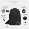image:imageTravelon AntiTheft Metro Sling with RFID blocking pouchBlack
