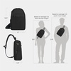 image:imageTravelon AntiTheft Metro Sling with RFID blocking pouchBlack