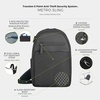 image:imageTravelon AntiTheft Metro Sling with RFID blocking pouchGray Heather