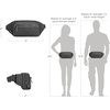 image:imageTravelon AntiTheft Metro Waist PackGray Gray Heather
