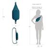 image:imageTravelon AntiTheft Roam Compact SlingCapri Blue
