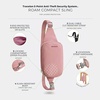 image:imageTravelon AntiTheft Roam Compact SlingDesert Pink