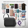 image:imageTravelon AntiTheft Roam EastWest CrossbodyBlack