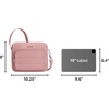 image:imageTravelon AntiTheft Roam EastWest CrossbodyDesert Pink