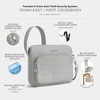 image:imageTravelon AntiTheft Roam EastWest CrossbodyGlacier