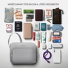 image:imageTravelon AntiTheft Roam EastWest CrossbodyGlacier