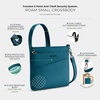 image:imageTravelon AntiTheft Roam Small CrossbodyCapri Blue
