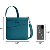 image:imageTravelon AntiTheft Roam Small CrossbodyCapri Blue