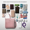 image:imageTravelon AntiTheft Roam Small CrossbodyDesert Pink