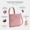 image:imageTravelon AntiTheft Roam Small CrossbodyDesert Pink