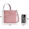 image:imageTravelon AntiTheft Roam Small CrossbodyDesert Pink