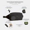 image:imageTravelon AntiTheft Roam XL Belt BagBlack
