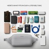 image:imageTravelon AntiTheft Roam XL Belt BagGlacier