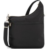 image:imageTravelon AntiTheft Signature 3 Compartment Crossbody BagBlack