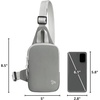 image:imageTravelon AntiTheft The Voyages Compact SlingGranite