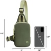 image:imageTravelon AntiTheft The Voyages Compact SlingOlive