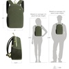 image:imageTravelon AntiTheft The Voyages DaypackOlive