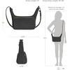 image:imageTravelon AntiTheft The Voyages EastWest CrossbodyBlack