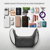 image:imageTravelon AntiTheft The Voyages EastWest CrossbodyBlack