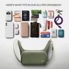 image:imageTravelon AntiTheft The Voyages EastWest CrossbodyOlive