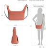 image:imageTravelon AntiTheft The Voyages EastWest CrossbodyTerracotta
