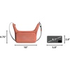 image:imageTravelon AntiTheft The Voyages EastWest CrossbodyTerracotta