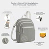 image:imageTravelon AntiTheft The Voyages Tour BagGranite
