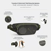 image:imageTravelon AntiTheft The Voyages Waist PackBlack
