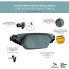 image:imageTravelon AntiTheft The Voyages Waist PackSlate Blue