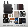image:imageTravelon Antitheft Classic Slim Double Zip CrossbodyBlack