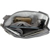 image:imageTravelon Antitheft Classic Slim Double Zip CrossbodyGray