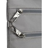 image:imageTravelon Antitheft Classic Slim Double Zip CrossbodyGray