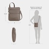 image:imageTravelon Antitheft Classic Slim Double Zip CrossbodyHazelnut