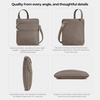 image:imageTravelon Antitheft Classic Slim Double Zip CrossbodyHazelnut