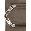 image:imageTravelon Antitheft Classic Slim Double Zip CrossbodyNutmeg