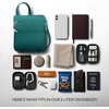 image:imageTravelon Antitheft Classic Slim Double Zip CrossbodySpruce