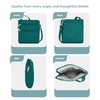 image:imageTravelon Antitheft Classic Slim Double Zip CrossbodySpruce
